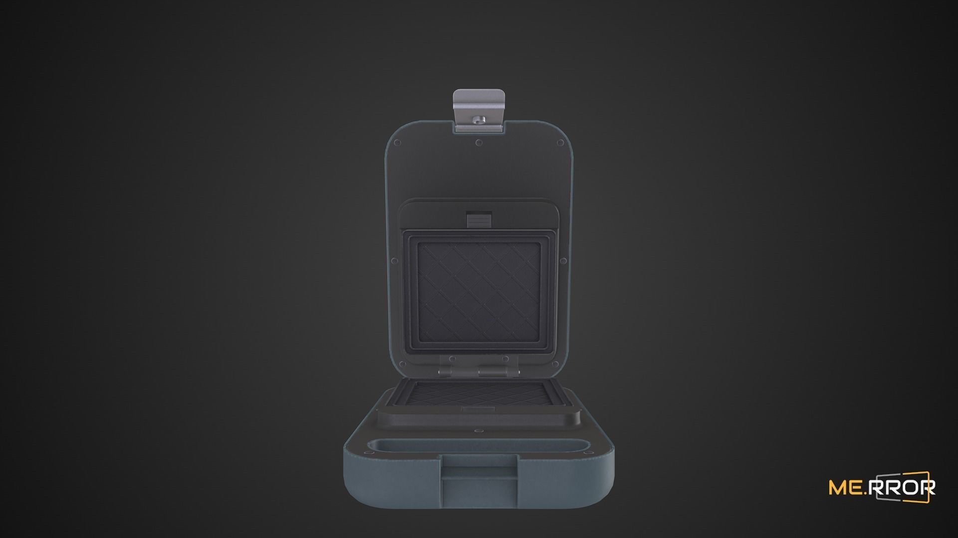 Game Ready Waffle Machine Low-poly 3D model_6