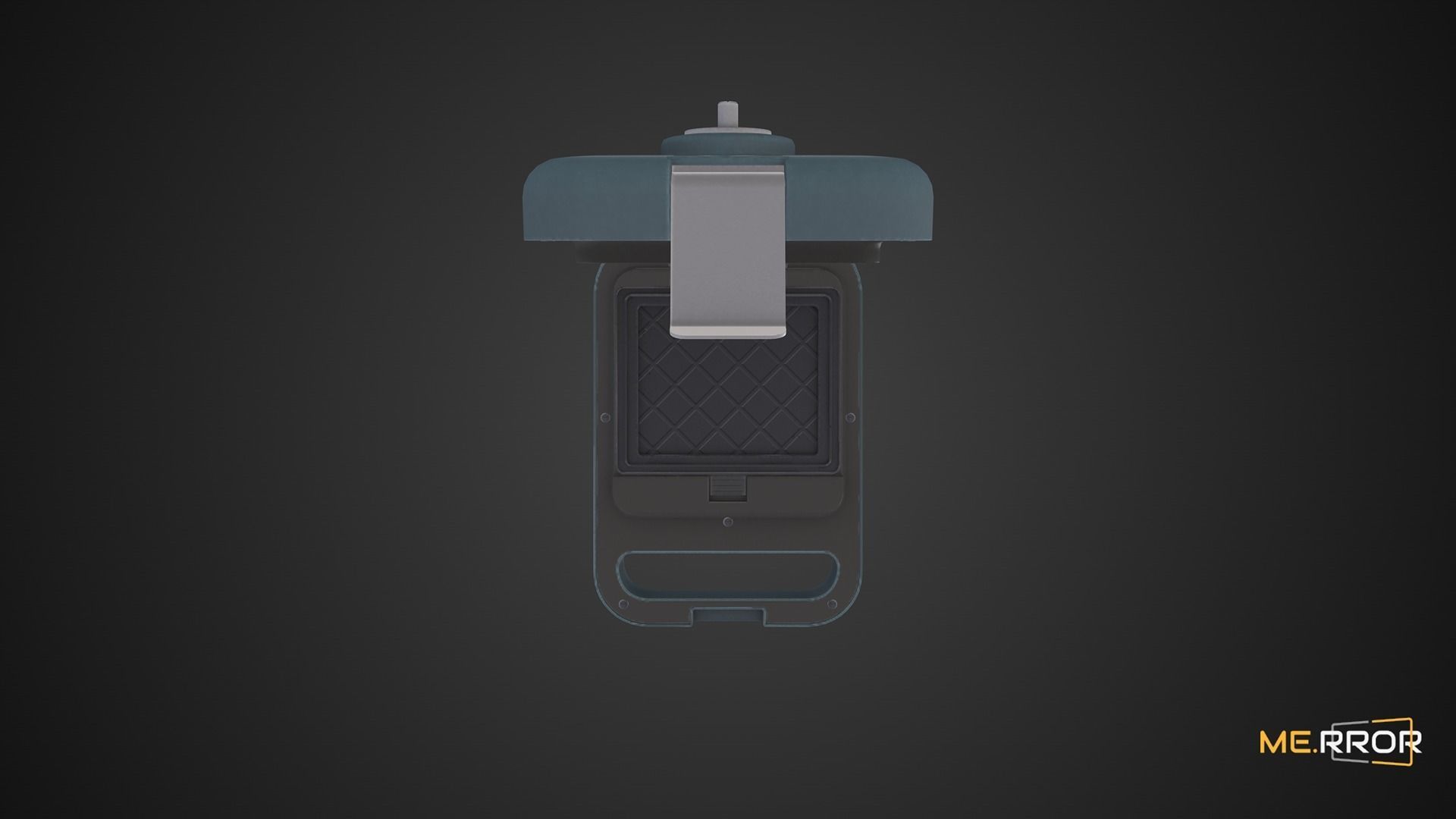 Game Ready Waffle Machine Low-poly 3D model_7