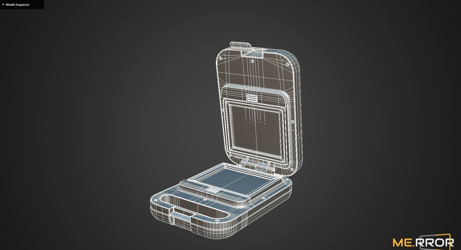 Game Ready Waffle Machine Low-poly 3D model_11