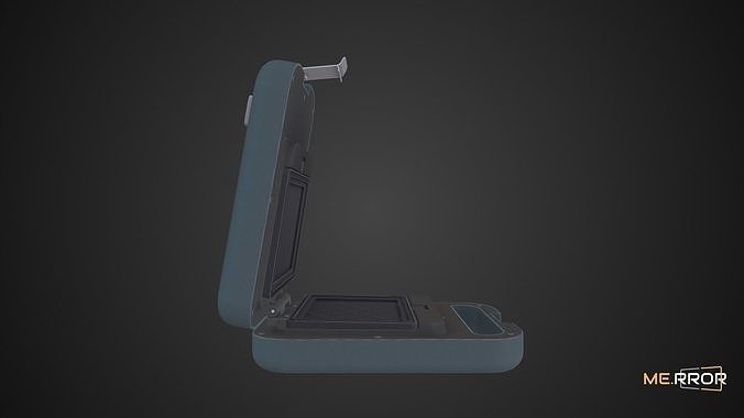 Game Ready Waffle Machine Low-poly 3D model 6