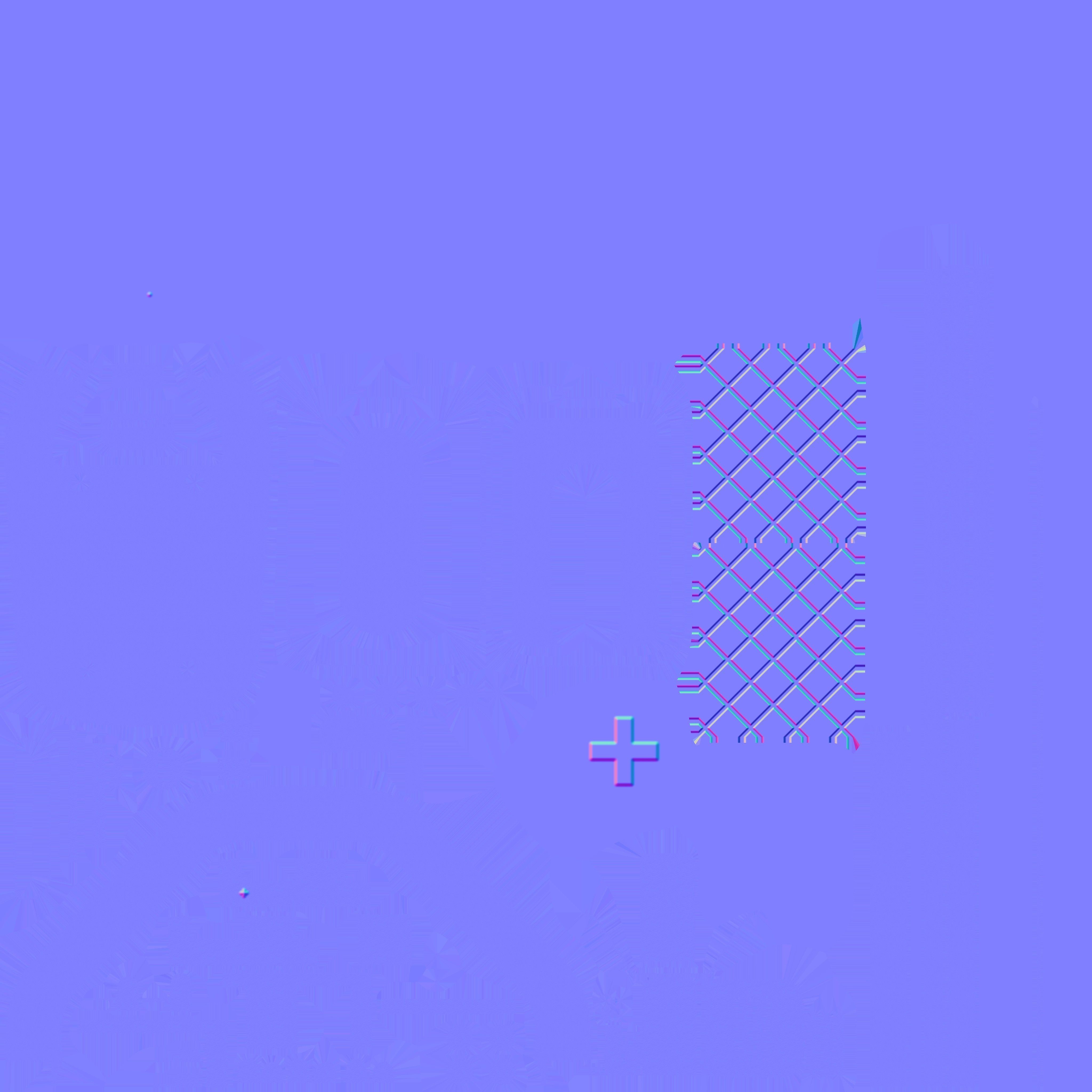 Game Ready Waffle Machine Low-poly 3D model_15