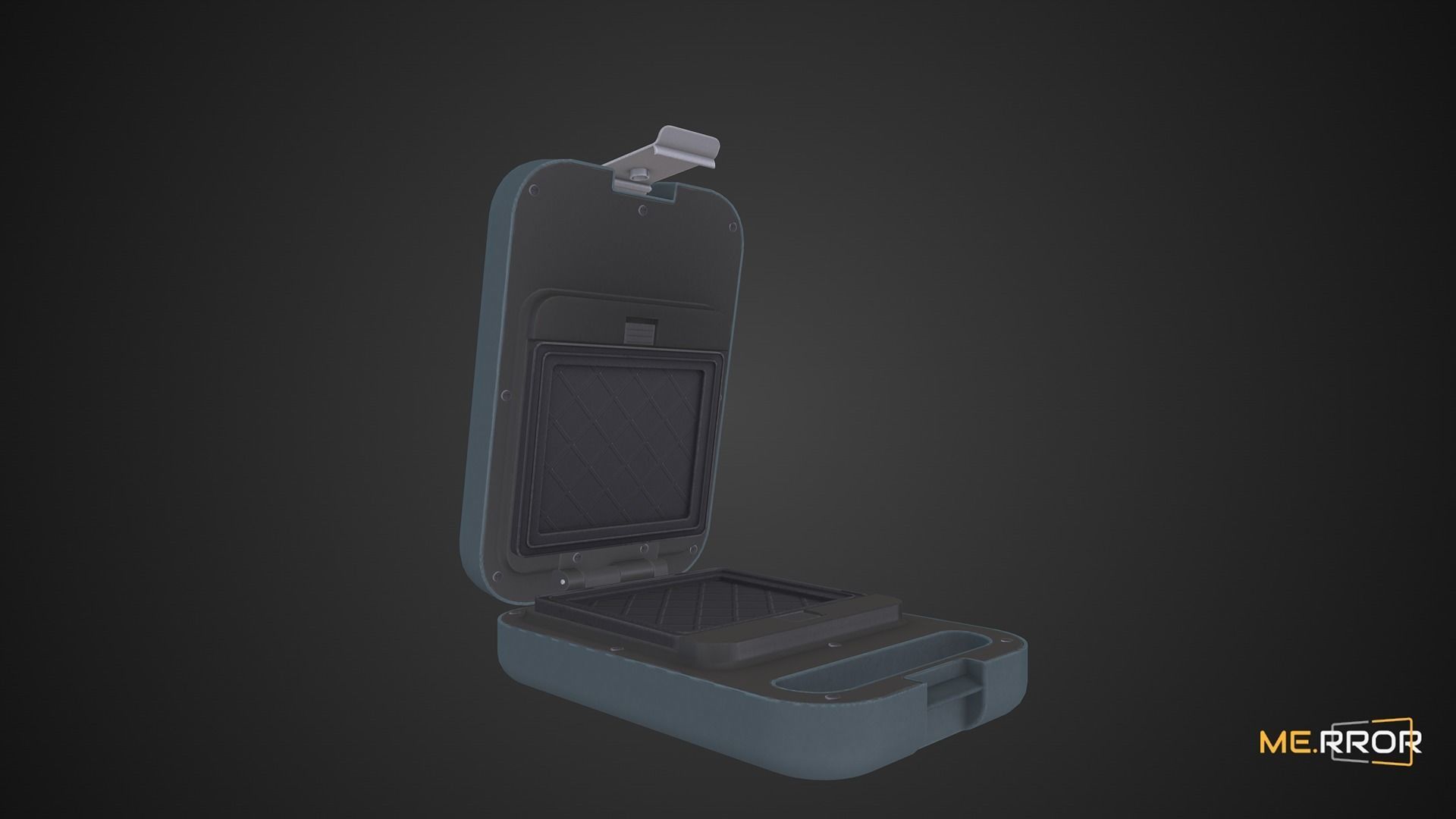 Game Ready Waffle Machine Low-poly 3D model_8