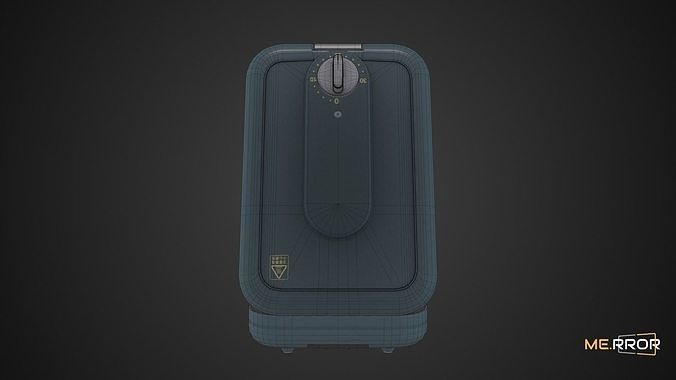 Game Ready Waffle Machine Low-poly 3D model 5