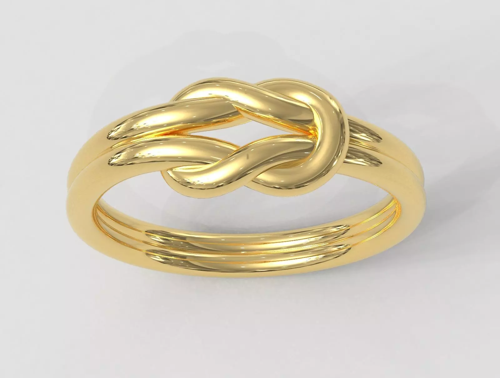 Knot Ring 3D print model