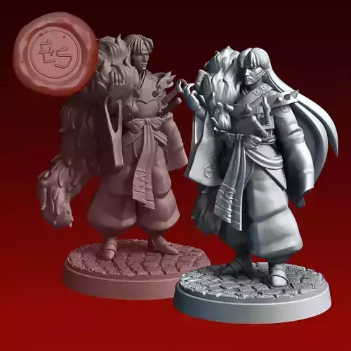 Sesshomaru - Inuyasha -32mm Miniature