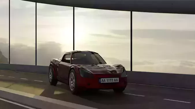 Opel Speedster 2005 model Blender