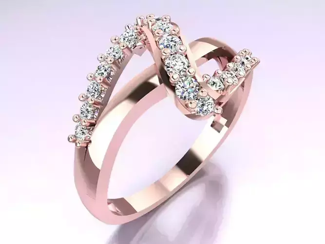Diamond Ring - Womens Rings - N377