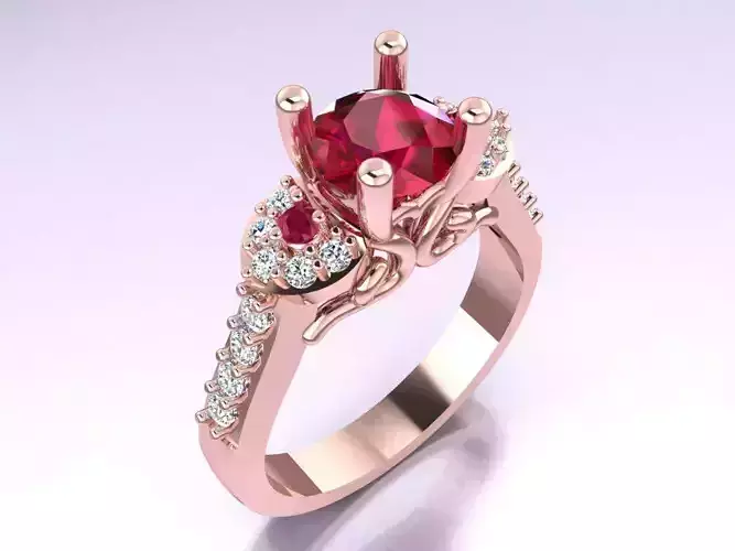 Diamond Ring - Womens Rings - N388