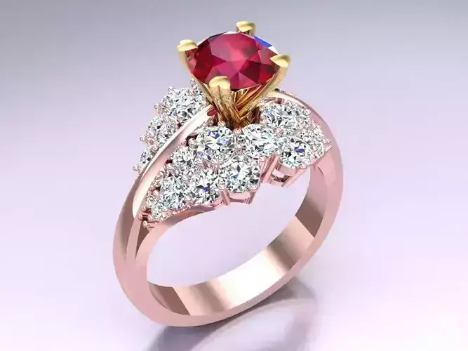 Diamond Ring - Womens Rings - N465