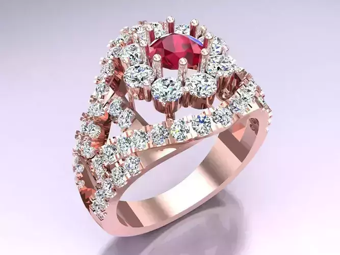 Diamond Ring - Womens Rings - N405