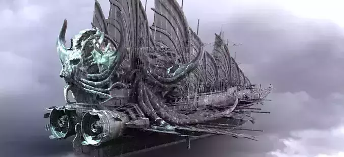 Cthulhu Airship Grand 