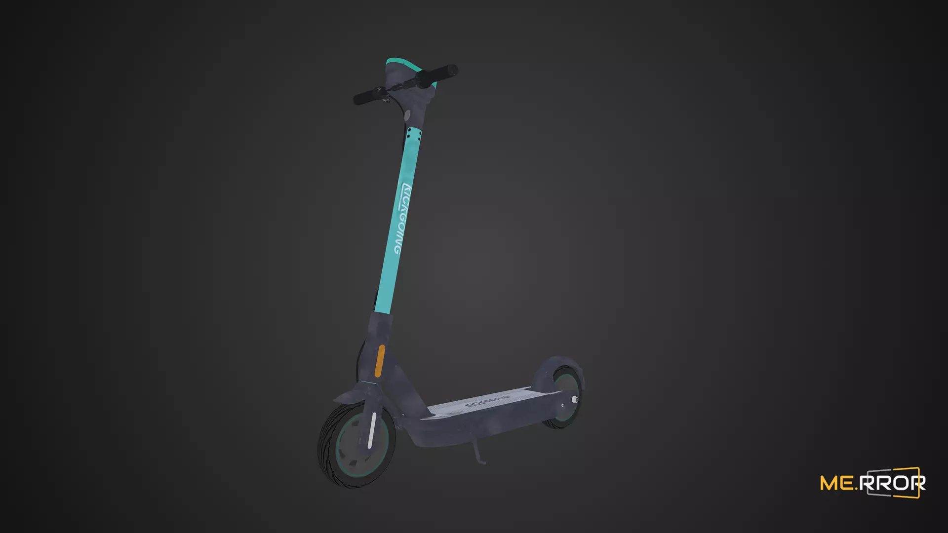 Game Ready Electronic Kickboard Low-poly 3D model_0