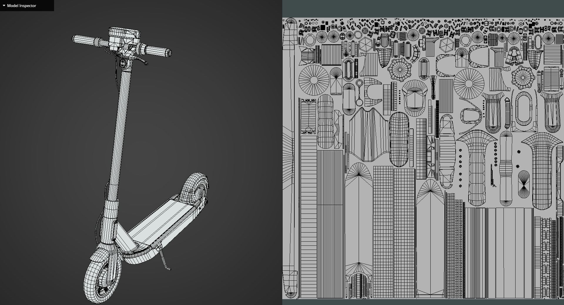 Game Ready Electronic Kickboard Low-poly 3D model_12
