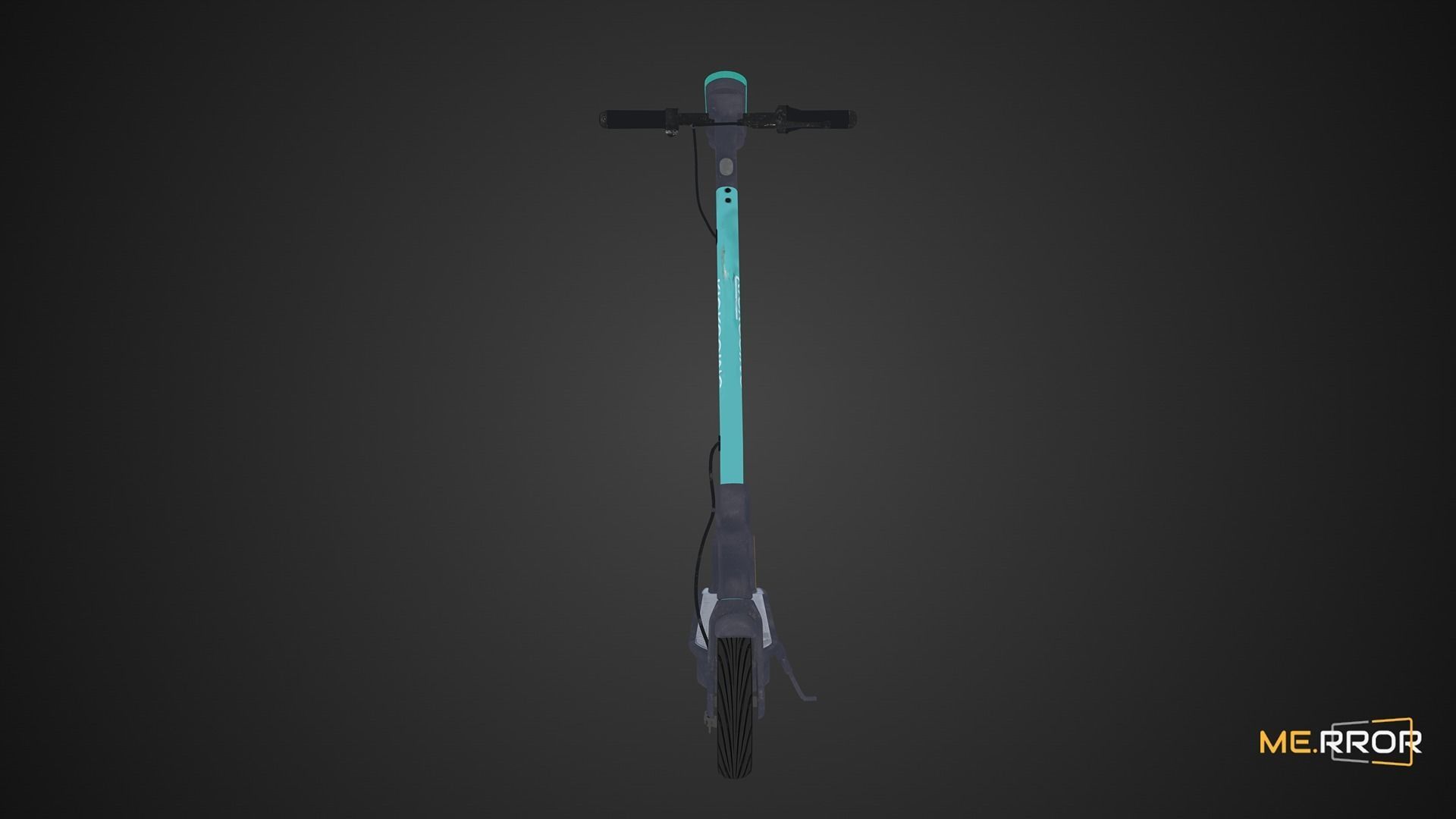 Game Ready Electronic Kickboard Low-poly 3D model_1