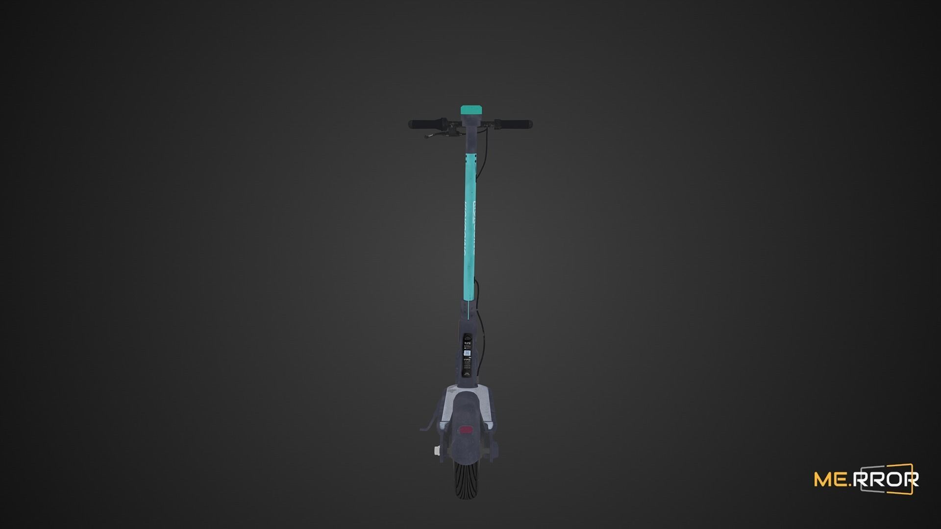 Game Ready Electronic Kickboard Low-poly 3D model_3