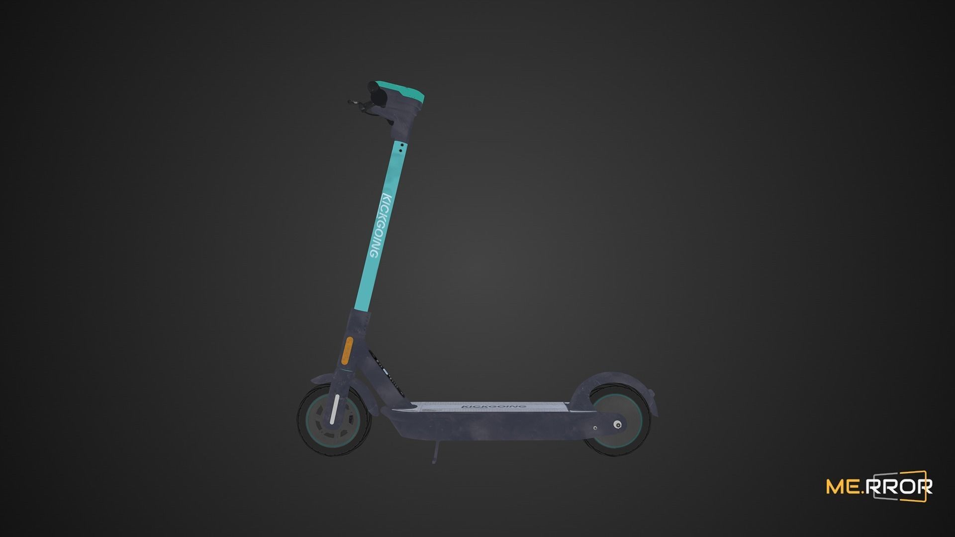 Game Ready Electronic Kickboard Low-poly 3D model_8