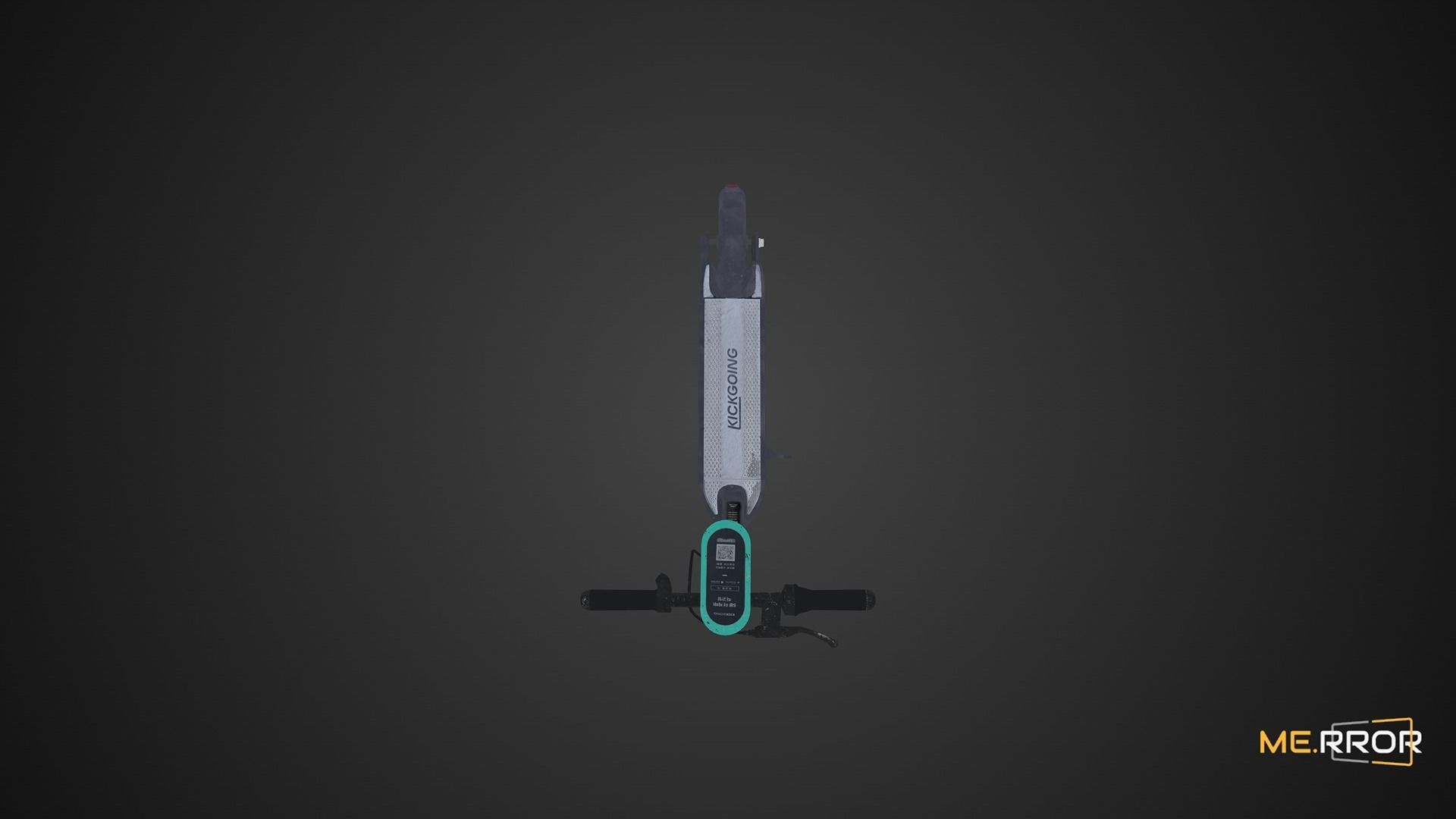 Game Ready Electronic Kickboard Low-poly 3D model_9