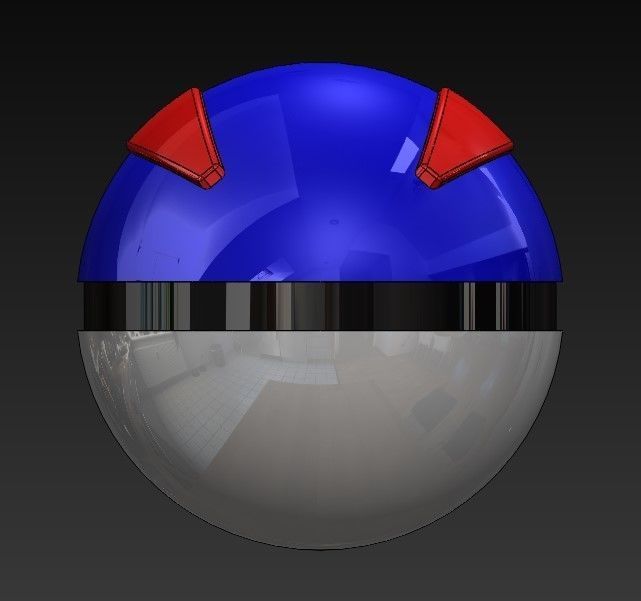 GreatBall - Pokemon 3D print model_4