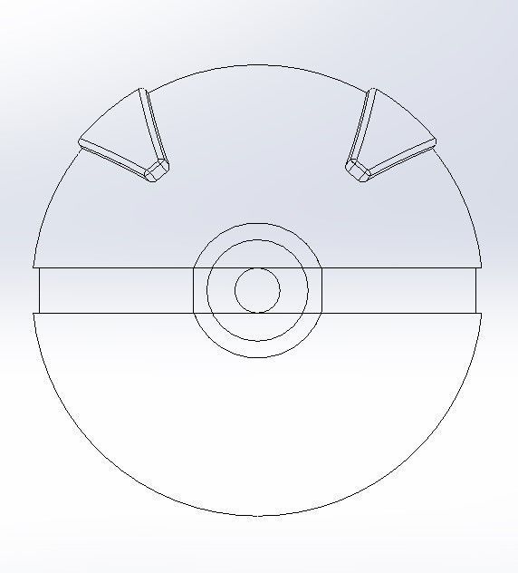 GreatBall - Pokemon 3D print model_9