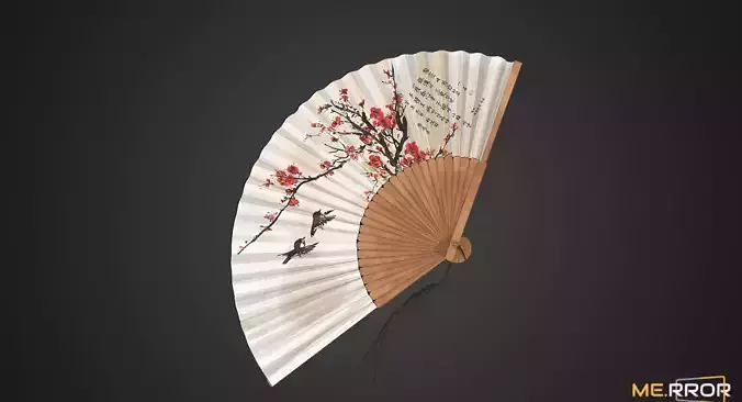 Game Ready Korean Traditional Fan