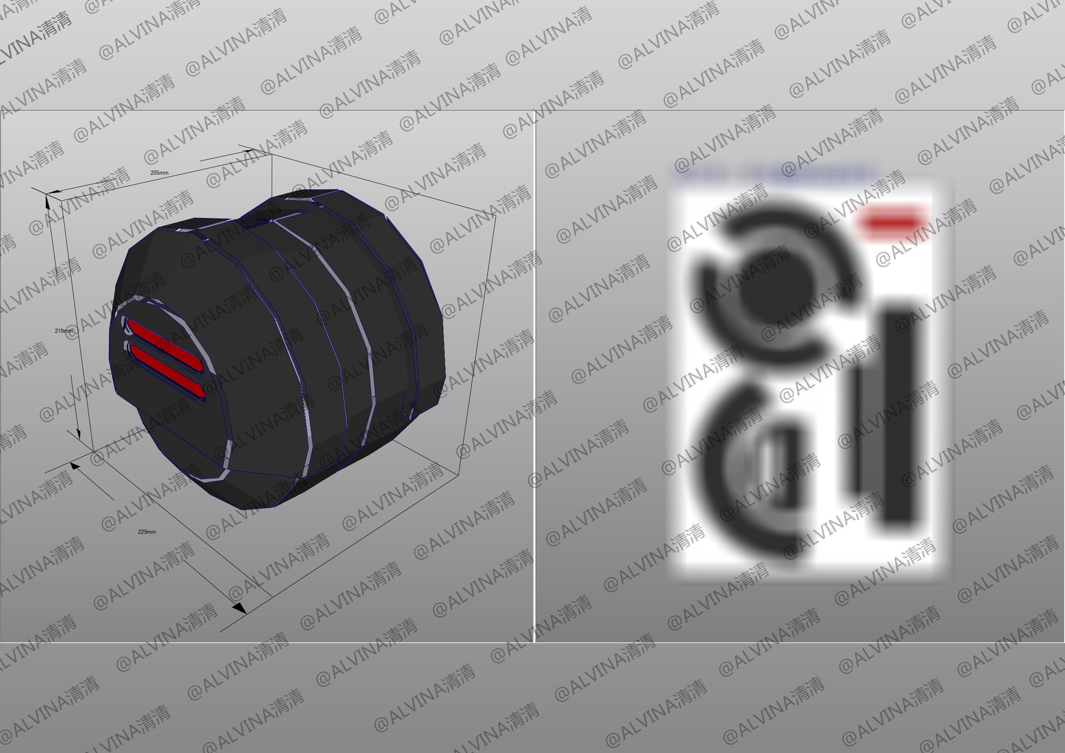 B-Robo Kabutack Super Transform Form Cosplay Pepakura Foam Full Low-poly 3D model_7