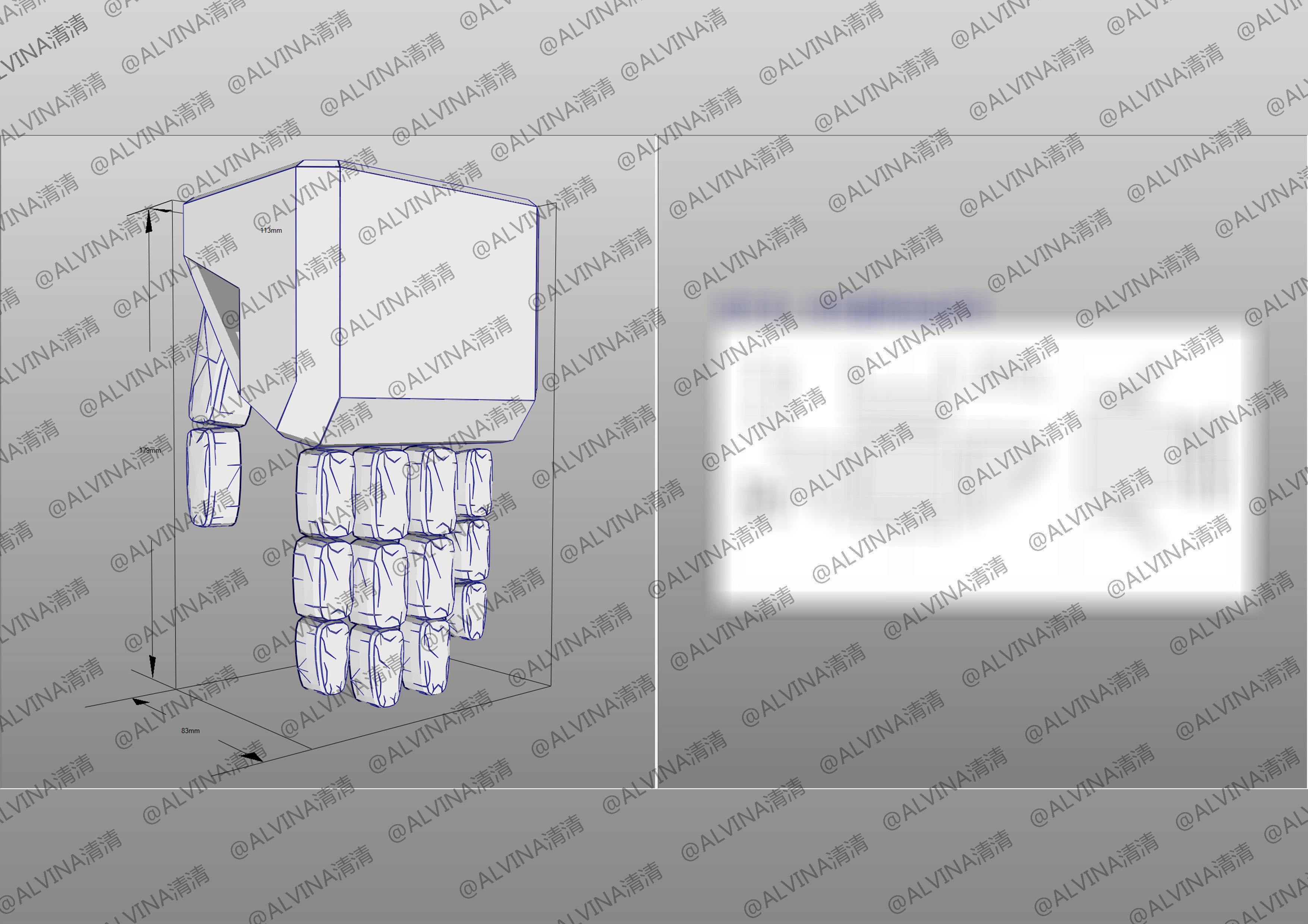 B-Robo Kabutack Super Transform Form Cosplay Pepakura Foam Full Low-poly 3D model_12