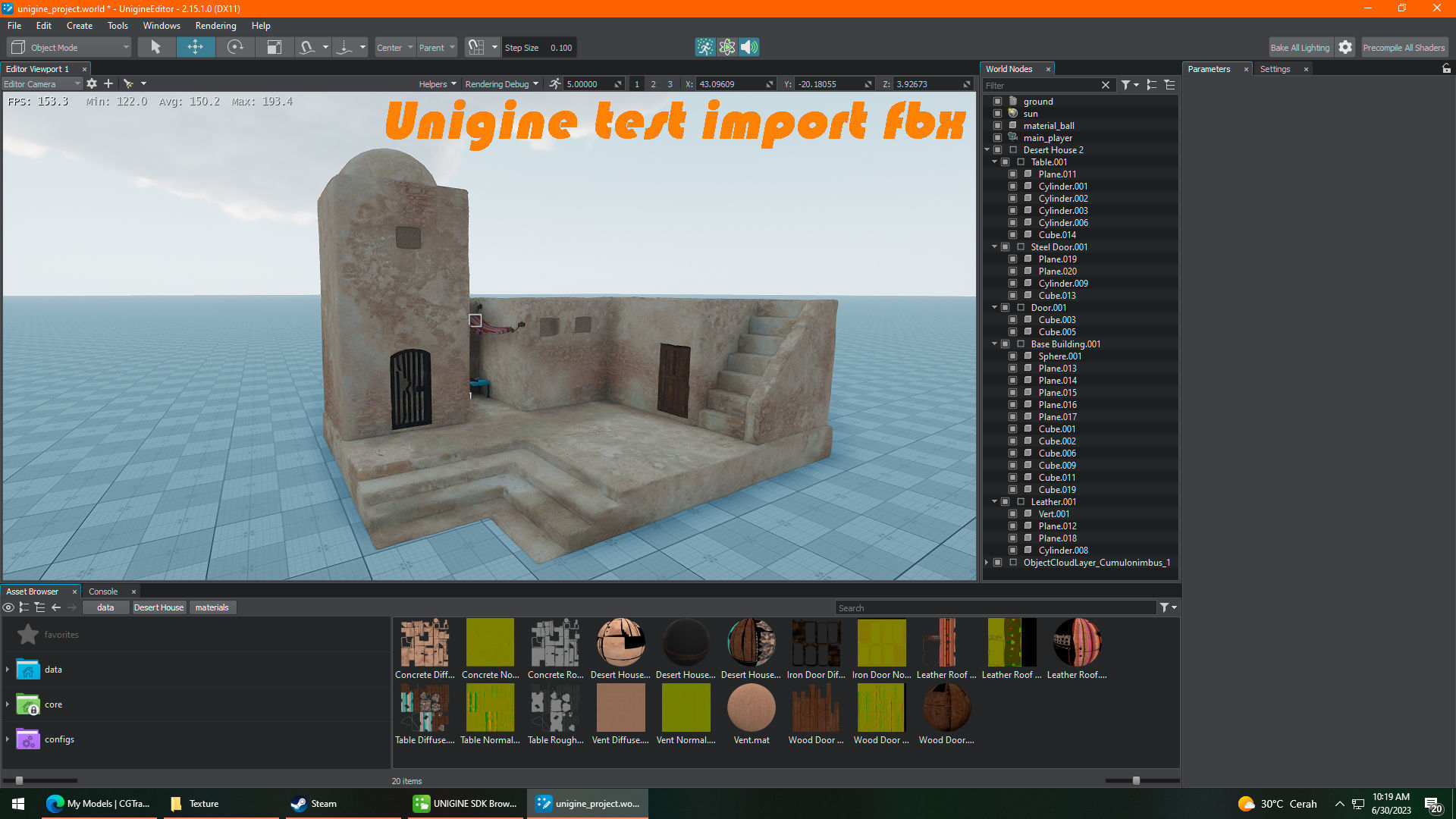 House Desert 2 3D model_6