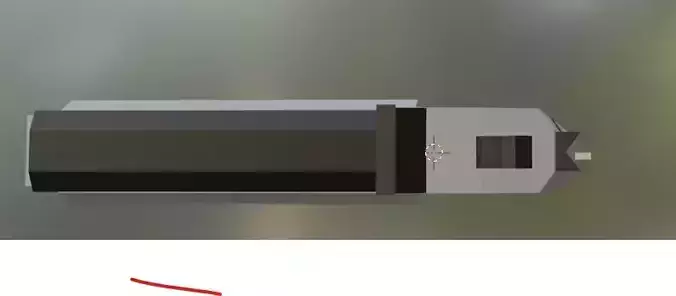 low poly but game ready 1911