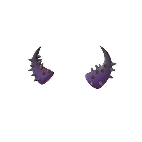 Devil Horn v2 026 Low-poly 3D model