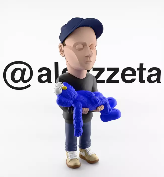 Kaws Authors Brian Donnelly for Print 3D print model_35