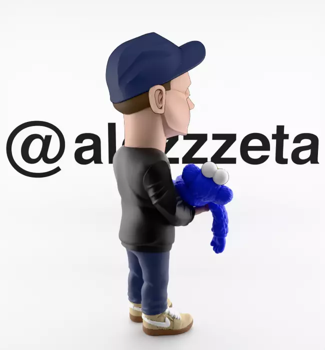 Kaws Authors Brian Donnelly for Print 3D print model_26