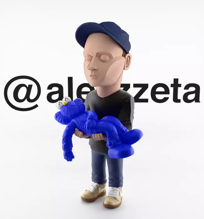 Kaws Authors Brian Donnelly for Print 3D print model_5