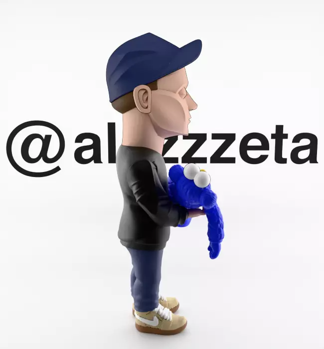 Kaws Authors Brian Donnelly for Print 3D print model_28