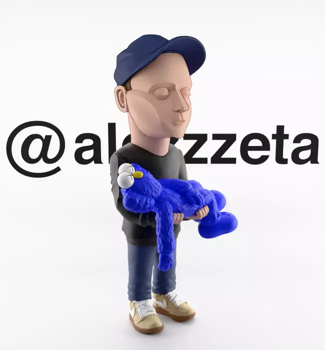 Kaws Authors Brian Donnelly for Print 3D print model_34