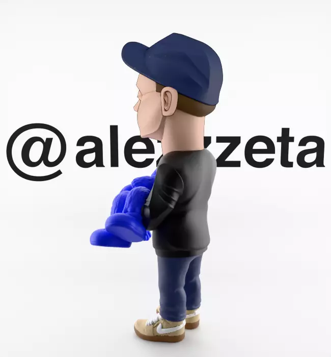 Kaws Authors Brian Donnelly for Print 3D print model_14