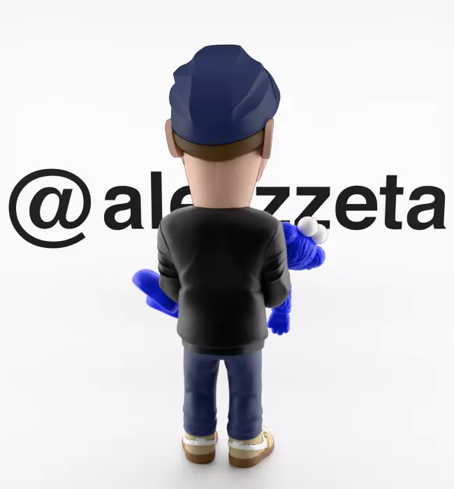 Kaws Authors Brian Donnelly for Print 3D print model_21