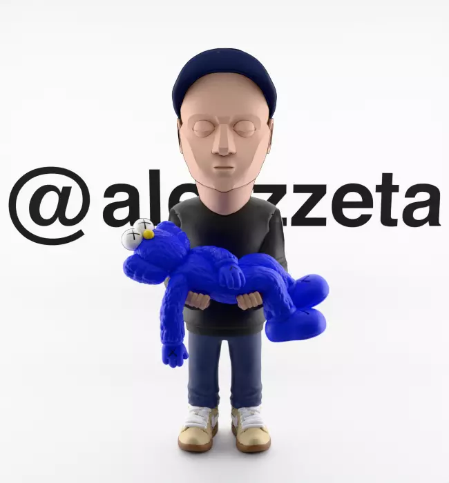 Kaws Authors Brian Donnelly for Print 3D print model_2