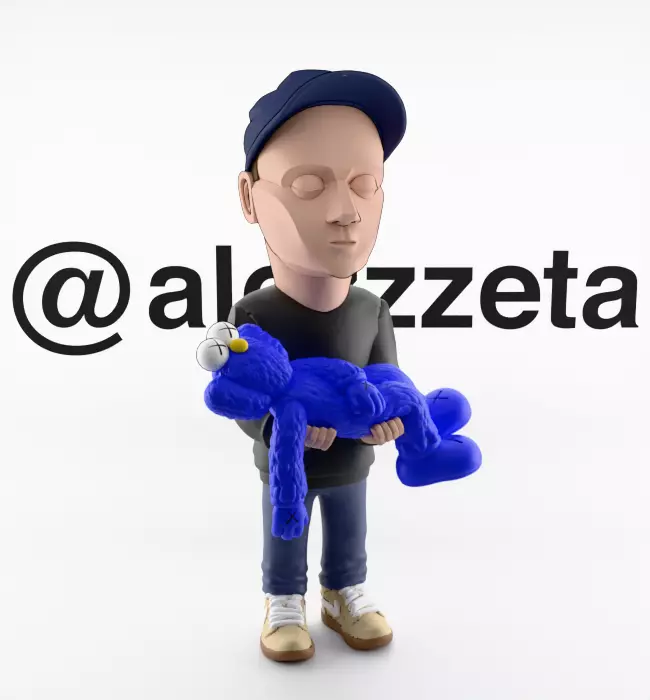 Kaws Authors Brian Donnelly for Print 3D print model_36