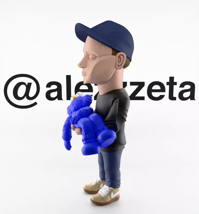 Kaws Authors Brian Donnelly for Print 3D print model_9