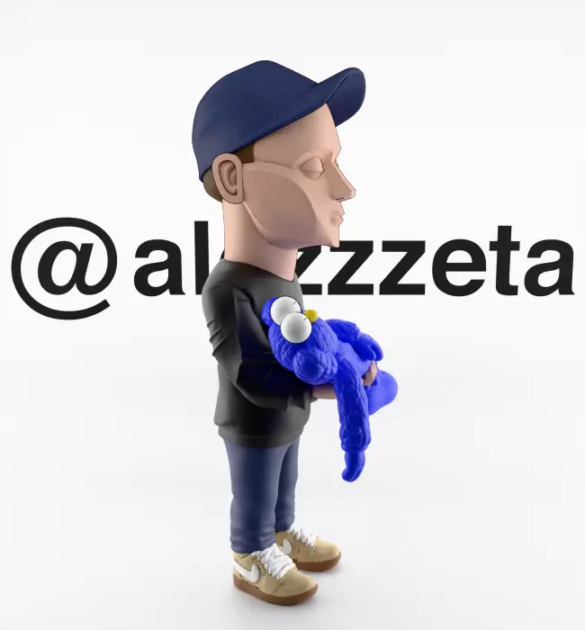 Kaws Authors Brian Donnelly for Print 3D print model_31