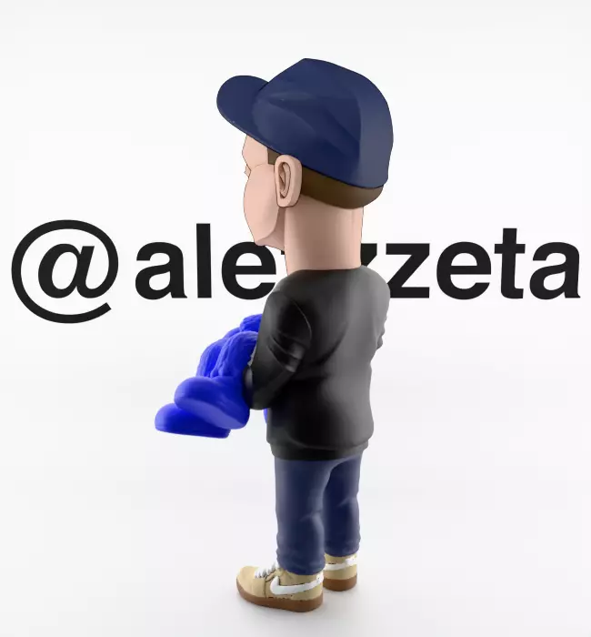 Kaws Authors Brian Donnelly for Print 3D print model_15