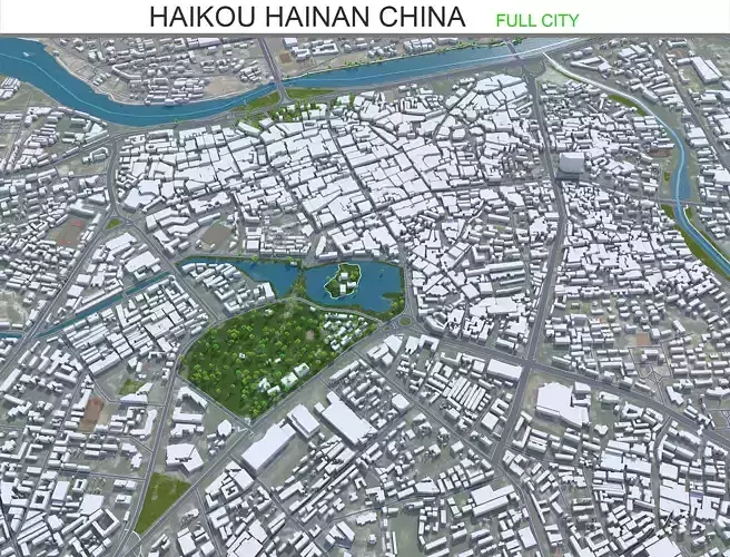 Haikou Hainan China 55km AI