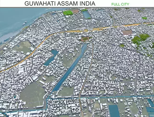 Guwahati Assam India 35km