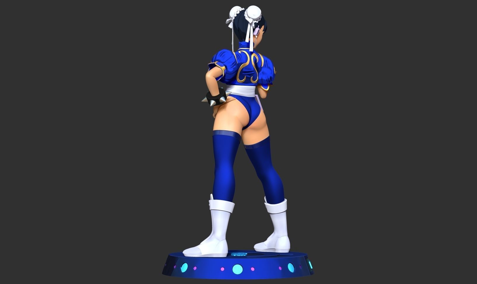 Chun-Li - Street Fighter Fanart 3D print model_12