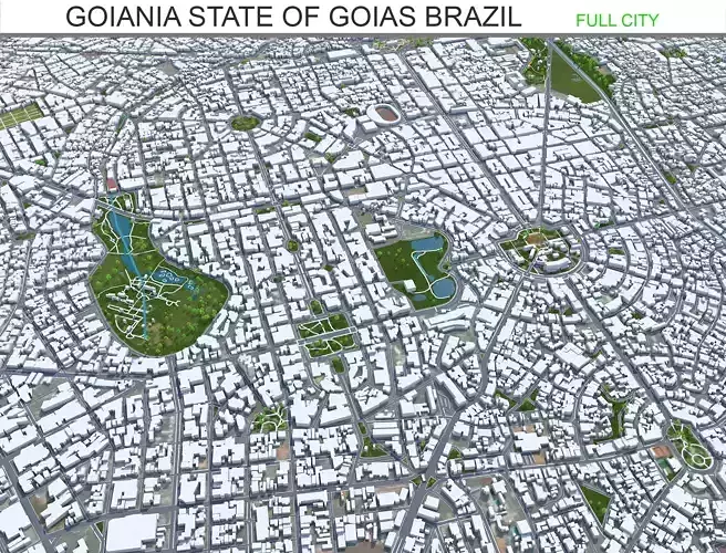 Goiania State of Goias Brazil 50km