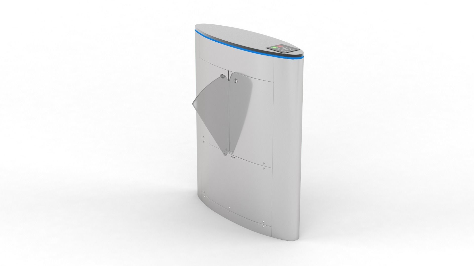 Turnstile Gate 3D model_2