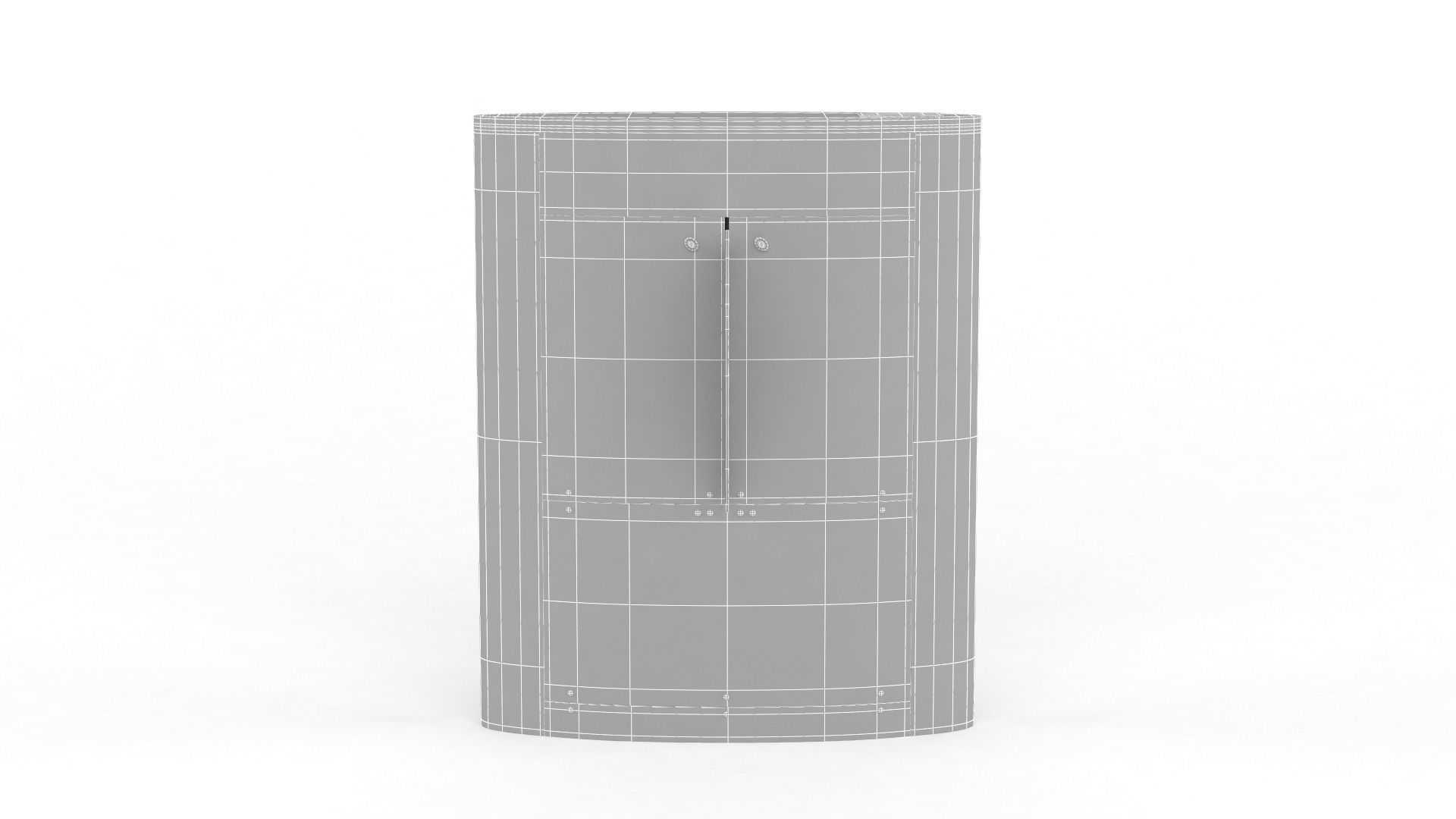 Turnstile Gate 3D model_9