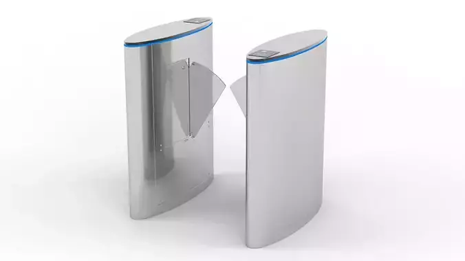 Turnstile Gate 3D model