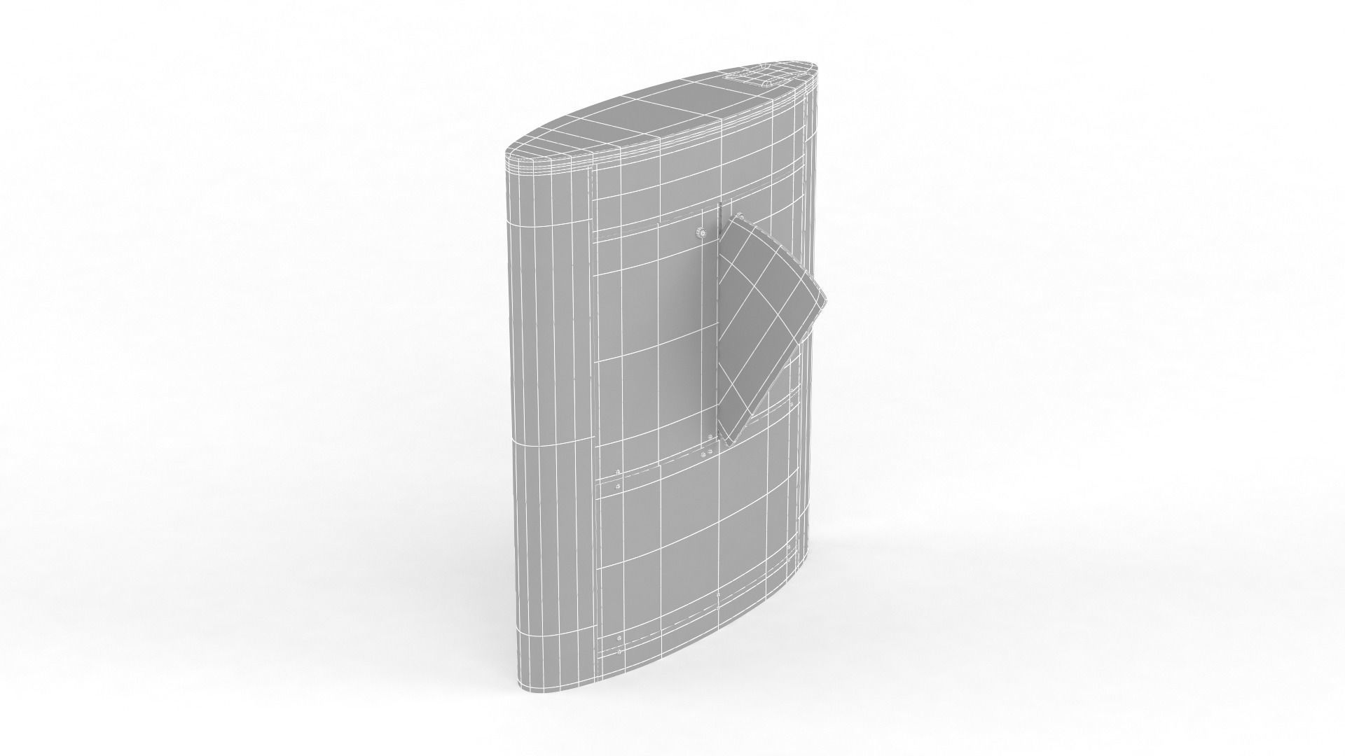 Turnstile Gate 3D model_10