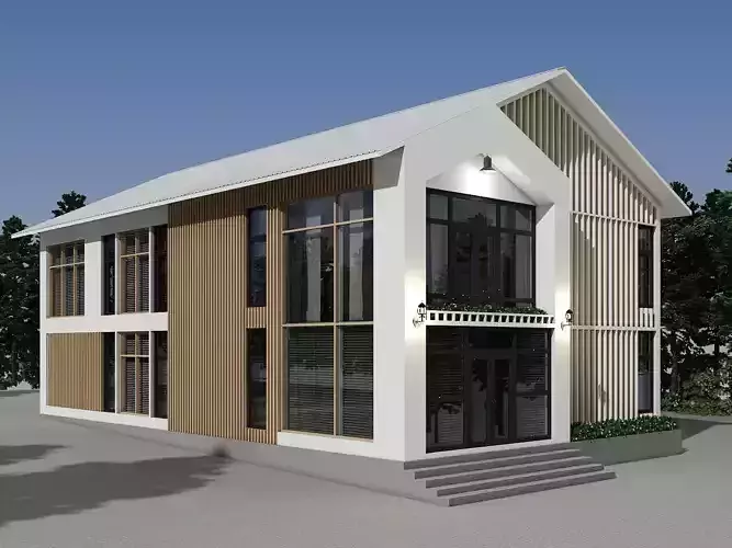 Office design Nordic House Style